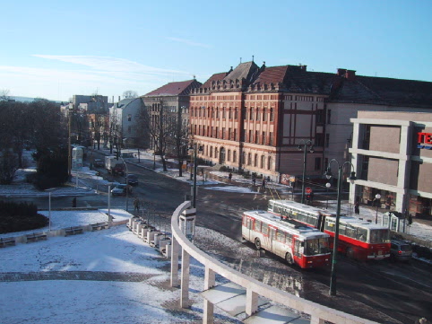 View of Presov from the hotel