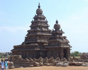 Mamallapuram temple from Palavan Dynasty